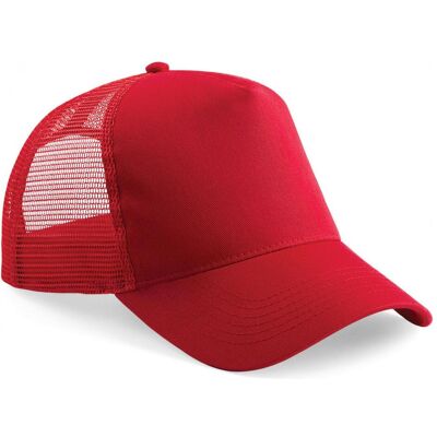 Beechfield, Unisex, Cap, Kappe, Rot, Mehrfarbig, (One Size) Beechfield, Unisex, Cap, Kappe, Rot, Mehrfarbig, (One Size)