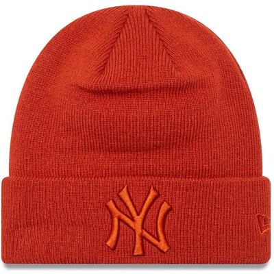 New Era, Jungen, Mütze, Kinder Wintermütze - CUFF New York Yankees rusty - Y, Rot New Era, Jungen, Mütze, Kinder Wintermütze - CUFF New York Yankees rusty - Y, Rot