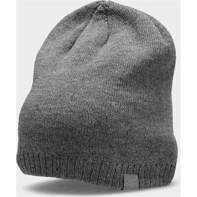 4F, Herren, Mütze, Czapka zimowa H4Z22-CAM002 24M, Grau, Silber, (One Size) 4F, Herren, Mütze, Czapka zimowa H4Z22-CAM002 24M, Grau, Silber, (One Size)