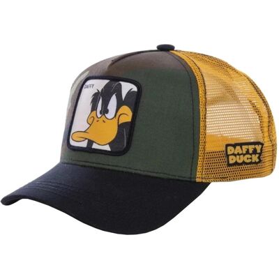 Capslab, Herren, Cap, Looney Tunes Daffy Duck Cap CL-LOO-1-DAF4 Bronze Einheitsgrösse, Grün, Gelb, (One Size) Capslab, Herren, Cap, Looney Tunes Daffy Duck Cap CL-LOO-1-DAF4 Bronze Einheitsgrösse, Grün, Gelb, (One Size)