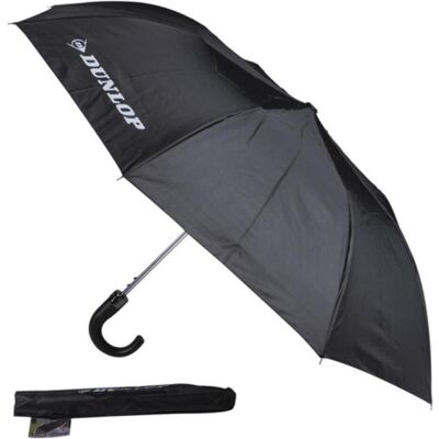 Dunlop Unisex, Regenschirm, Regenschirm, Schwarz Dunlop Unisex, Regenschirm, Regenschirm, Schwarz
