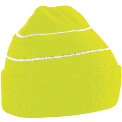 Beechfield, Unisex, Mütze, Enhanced-Viz Beanie, Gelb, (One Size) Beechfield, Unisex, Mütze, Enhanced-Viz Beanie, Gelb, (One Size)
