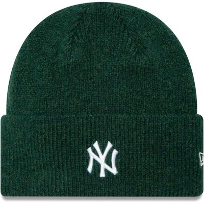 New Era, Damen, Cap, Damen Winter Mütze - Wide Cuff New York Yankees, Grün, (One Size) New Era, Damen, Cap, Damen Winter Mütze - Wide Cuff New York Yankees, Grün, (One Size)