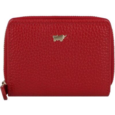Braun Büffel, Damen, Portemonnaie, Asti Geldbörse Leder 10 cm, Rot Braun Büffel, Damen, Portemonnaie, Asti Geldbörse Leder 10 cm, Rot