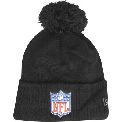 New Era, Herren, Mütze, Bobble NFL Shield, Schwarz New Era, Herren, Mütze, Bobble NFL Shield, Schwarz