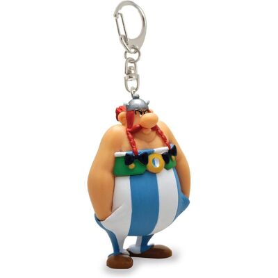 Plastoy, Schlüsselanhänger, Obelix wütend mit Händen in den Taschen - Schlüsselanhänger, Mehrfarbig Plastoy, Schlüsselanhänger, Obelix wütend mit Händen in den Taschen - Schlüsselanhänger, Mehrfarbig