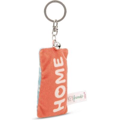 Magni, Unisex, Schlüsselanhänger, NICI Schlüsselanhänger Mini Plüschkissen Home mit Glöckchen 8cm, Mehrfarbig Magni, Unisex, Schlüsselanhänger, NICI Schlüsselanhänger Mini Plüschkissen Home mit Glöckchen 8cm, Mehrfarbig