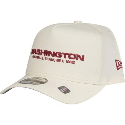 New Era, Herren, Cap, 9Forty A-Frame Cap - Washington Commanders chrome, Beige, (One Size) New Era, Herren, Cap, 9Forty A-Frame Cap - Washington Commanders chrome, Beige, (One Size)