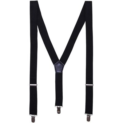 Premier, Herren, Gürtel, Hosenträger mit Abnähern, Schwarz, (One Size) Premier, Herren, Gürtel, Hosenträger mit Abnähern, Schwarz, (One Size)