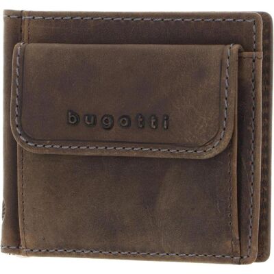 Bugatti Herren, Portemonnaie, Hunter Dollarclip 8CC, Braun Bugatti Herren, Portemonnaie, Hunter Dollarclip 8CC, Braun