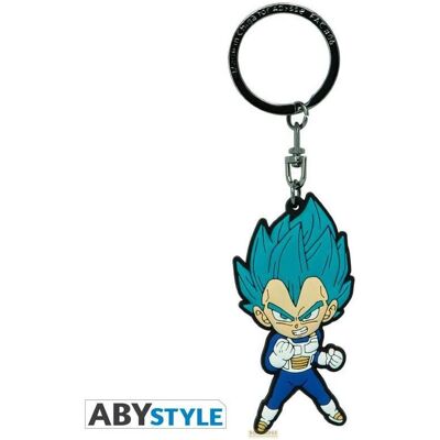 ABYstyle Jungen, Schlüsselanhänger, Dragon Ball Super Portachiavi: Vegeta Saiyan Blue 7cm, Mehrfarbig ABYstyle Jungen, Schlüsselanhänger, Dragon Ball Super Portachiavi: Vegeta Saiyan Blue 7cm, Mehrfarbig