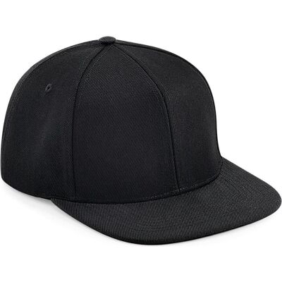 Beechfield, Unisex, Cap, Original Flat Peak 6 Panel Snapback Cap, Mehrfarbig, Schwarz, (One Size) Beechfield, Unisex, Cap, Original Flat Peak 6 Panel Snapback Cap, Mehrfarbig, Schwarz, (One Size)