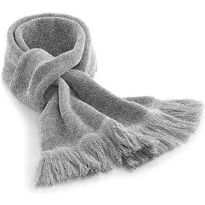 Beechfield, Unisex, Schal, Classic Knitted Scarf, Grau Beechfield, Unisex, Schal, Classic Knitted Scarf, Grau