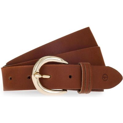 Tamaris Damen, Gürtel, Gürtel Leder, Gold, Braun, (75) Tamaris Damen, Gürtel, Gürtel Leder, Gold, Braun, (75)