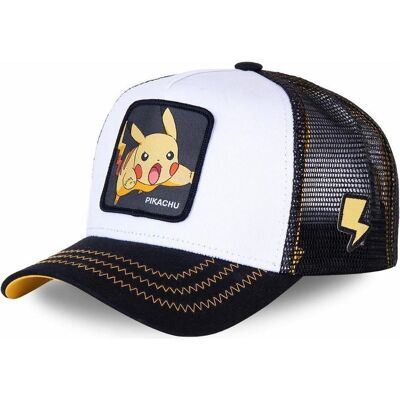 Capslab, Herren, Cap, Pokemon - Pikachu, Schwarz, (One Size) Capslab, Herren, Cap, Pokemon - Pikachu, Schwarz, (One Size)