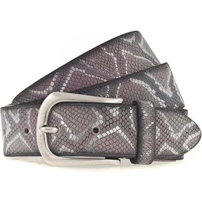B.Belt, Damen, Gürtel, Sabia Ledergürtel, Mehrfarbig, Rosa, Silber B.Belt, Damen, Gürtel, Sabia Ledergürtel, Mehrfarbig, Rosa, Silber