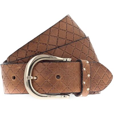 B.Belt, Damen, Gürtel, Liana Gold Belt, Braun, (85) B.Belt, Damen, Gürtel, Liana Gold Belt, Braun, (85)