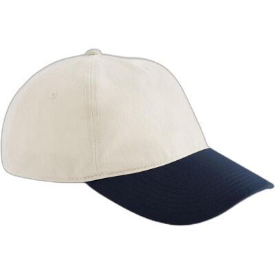 Beechfield, Herren, Cap, Contrast Peak Leisure Cap, Blau, Mehrfarbig, (One Size) Beechfield, Herren, Cap, Contrast Peak Leisure Cap, Blau, Mehrfarbig, (One Size)
