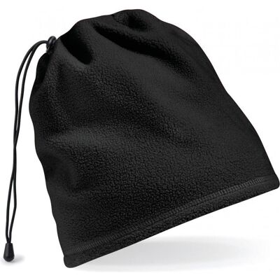 Beechfield, Mütze, Suprafleece, Schwarz, (One Size) Beechfield, Mütze, Suprafleece, Schwarz, (One Size)