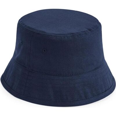 Beechfield, Unisex, Hut, Junior Organic Cotton Bucket Hat, Blau Beechfield, Unisex, Hut, Junior Organic Cotton Bucket Hat, Blau