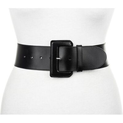 Tamaris Damen, Gürtel, 60mm Leather Belt, Schwarz, (105) Tamaris Damen, Gürtel, 60mm Leather Belt, Schwarz, (105)