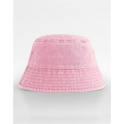 Beechfield, Hut, Junior Vintage Bucket Hat, Pink Beechfield, Hut, Junior Vintage Bucket Hat, Pink