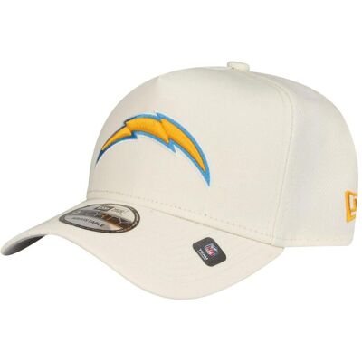 New Era, Herren, Cap, 9Forty A-Frame Cap - Los Angeles Chargers chrome, Beige, (One Size) New Era, Herren, Cap, 9Forty A-Frame Cap - Los Angeles Chargers chrome, Beige, (One Size)
