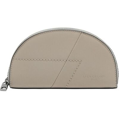 Liebeskind Berlin, Damen, Portemonnaie, Portemonnaie Handliche Geldbörse in Halbmondform aus Nappaleder, Beige Liebeskind Berlin, Damen, Portemonnaie, Portemonnaie Handliche Geldbörse in Halbmondform aus Nappaleder, Beige
