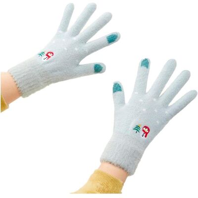 Hurtel, Damen, Handschuhe, Schneemann-Winter-Touch-Handschuhe – grün, Grün, (One Size) Hurtel, Damen, Handschuhe, Schneemann-Winter-Touch-Handschuhe – grün, Grün, (One Size)
