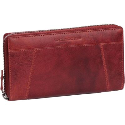The Chesterfield Brand, Damen, Portemonnaie, Antique Buff Geldbörse RFID Schutz Leder 19 cm, Rot The Chesterfield Brand, Damen, Portemonnaie, Antique Buff Geldbörse RFID Schutz Leder 19 cm, Rot