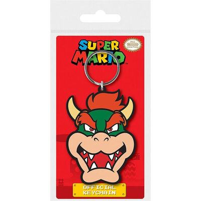 Pyramid Schlüsselanhänger, Portachiavi Gomma Super Mario : Bowser, Mehrfarbig Pyramid Schlüsselanhänger, Portachiavi Gomma Super Mario : Bowser, Mehrfarbig