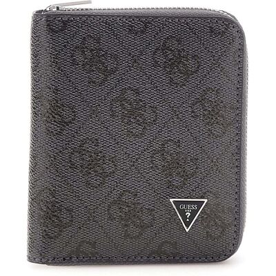 Guess Herren, Portemonnaie, Milano Zip Around Wallet, Grau Guess Herren, Portemonnaie, Milano Zip Around Wallet, Grau