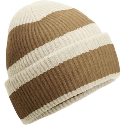 Beechfield, Unisex, Mütze, Colour Block Beanie, Mehrfarbig, Beige, (One Size) Beechfield, Unisex, Mütze, Colour Block Beanie, Mehrfarbig, Beige, (One Size)