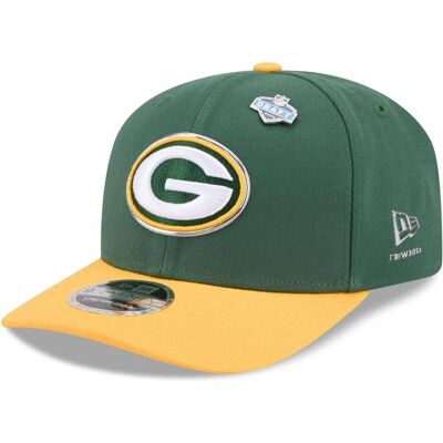 New Era, Herren, Cap, 9Seventy Stretch-Snap Cap Draft Green Bay Packers, Grün New Era, Herren, Cap, 9Seventy Stretch-Snap Cap Draft Green Bay Packers, Grün