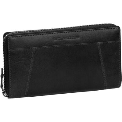 The Chesterfield Brand, Damen, Portemonnaie, Antique Buff Geldbörse RFID Schutz Leder 19 cm, Schwarz The Chesterfield Brand, Damen, Portemonnaie, Antique Buff Geldbörse RFID Schutz Leder 19 cm, Schwarz