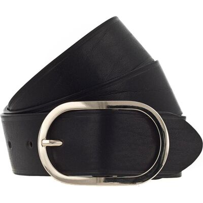 B.Belt, Damen, Gürtel, Lorena Gold Ledergürtel, Schwarz, (75) B.Belt, Damen, Gürtel, Lorena Gold Ledergürtel, Schwarz, (75)