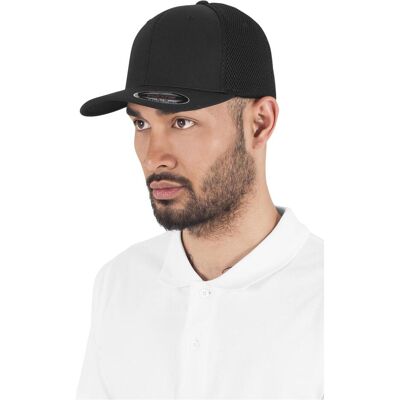 Flexfit, Unisex, Cap, Tactel Mesh, Schwarz Flexfit, Unisex, Cap, Tactel Mesh, Schwarz