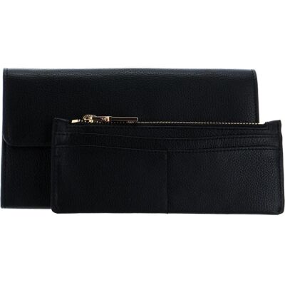 Esprit Damen, Portemonnaie, Zoe Clutch Wallet, Schwarz Esprit Damen, Portemonnaie, Zoe Clutch Wallet, Schwarz