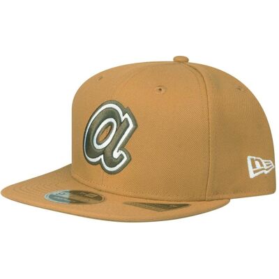 New Era, Herren, Cap, Originalfit Atlanta Braves Pan, Braun, (One Size) New Era, Herren, Cap, Originalfit Atlanta Braves Pan, Braun, (One Size)