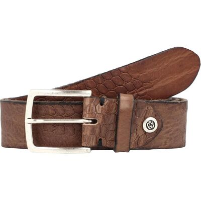 B.Belt, Unisex, Gürtel, Gürtel Leder, Grau, (90) B.Belt, Unisex, Gürtel, Gürtel Leder, Grau, (90)