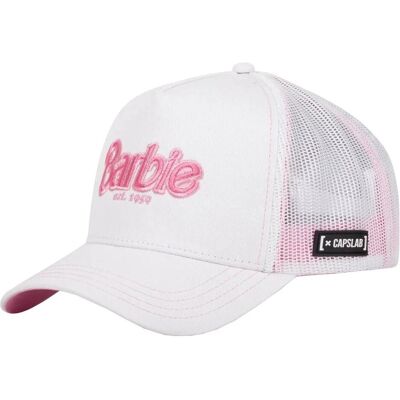Capslab, Damen, Cap, Trucker Barbie Cap, Weiss, (One Size) Capslab, Damen, Cap, Trucker Barbie Cap, Weiss, (One Size)