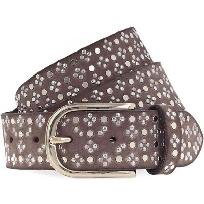 B.Belt, Damen, Gürtel, Tessa Gold Ledergürtel, Mehrfarbig, Braun, Gold, Silber, (90) B.Belt, Damen, Gürtel, Tessa Gold Ledergürtel, Mehrfarbig, Braun, Gold, Silber, (90)