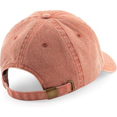 Beechfield, Unisex, Cap, Vintage-Baseballkappe mit niedrigem Profil, Orange, (One Size) Beechfield, Unisex, Cap, Vintage-Baseballkappe mit niedrigem Profil, Orange, (One Size)