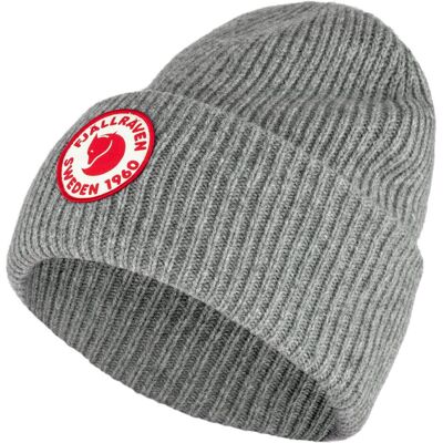 Fjällräven, Damen, Mütze, 1960 Logo, Grau, (One Size) Fjällräven, Damen, Mütze, 1960 Logo, Grau, (One Size)