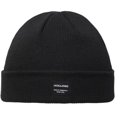 Jack & Jones, Jungen, Mütze, Dna Beanie JNR, Schwarz, (One Size, S) Jack & Jones, Jungen, Mütze, Dna Beanie JNR, Schwarz, (One Size, S)