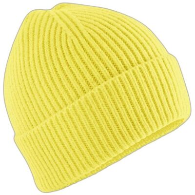 Beechfield, Mütze, Kids Fashion Beanie, Gelb, (One Size) Beechfield, Mütze, Kids Fashion Beanie, Gelb, (One Size)