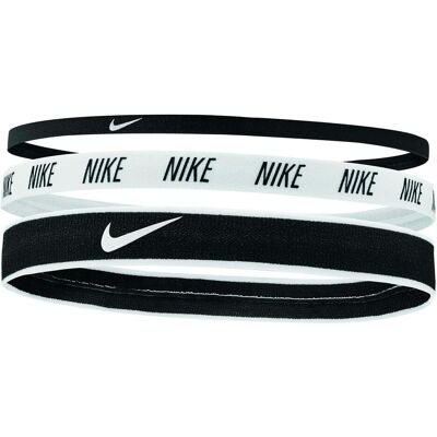 Nike Unisex, Stirnband, Mixed Width Headbands 3pk, Schwarz Nike Unisex, Stirnband, Mixed Width Headbands 3pk, Schwarz