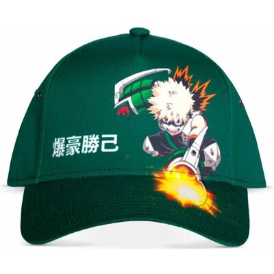 Difuzed, Herren, Cap, My Hero Academia - Bakugo, Grün, (One Size) Difuzed, Herren, Cap, My Hero Academia - Bakugo, Grün, (One Size)