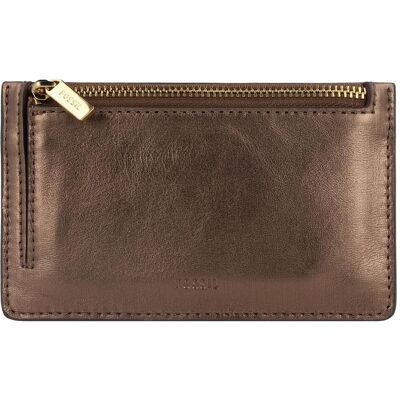 Fossil Damen, Portemonnaie, Logan Schlüsseletui Leder 14 cm, Bronze Fossil Damen, Portemonnaie, Logan Schlüsseletui Leder 14 cm, Bronze