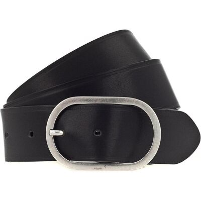 B.Belt, Damen, Gürtel, Lorena Silver Belt, Schwarz B.Belt, Damen, Gürtel, Lorena Silver Belt, Schwarz
